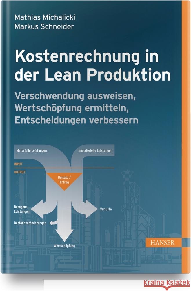 Kostenrechnung in der Lean Produktion Michalicki, Mathias; Schneider, Markus 9783446465688