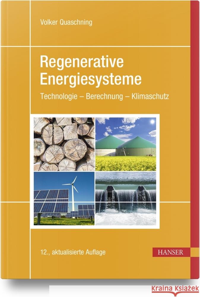 Regenerative Energiesysteme Quaschning, Volker 9783446477773