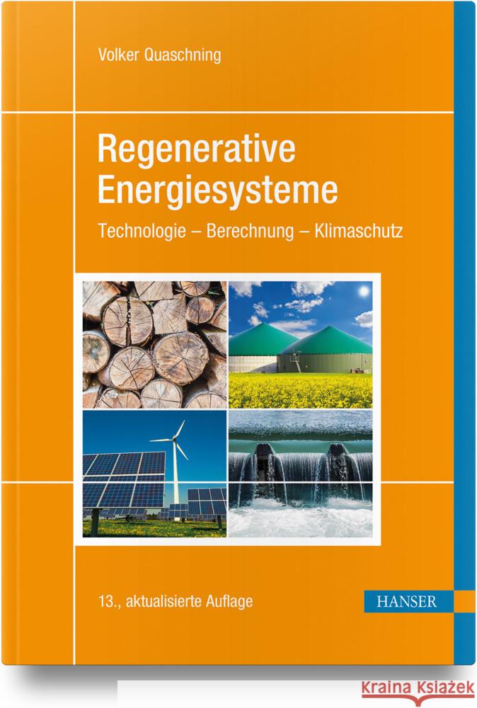 Regenerative Energiesysteme Quaschning, Volker 9783446484221