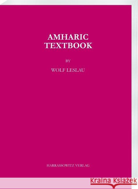 Amharic Textbook Leslau, Wolf 9783447005548 Harrassowitz