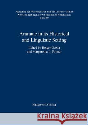 Aramaic in Its Historical and Linguistic Setting Gzella, Holger 9783447057875