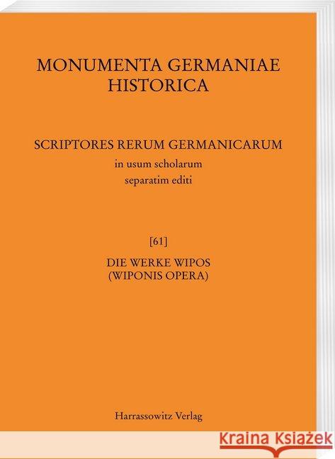 Die Werke Wipos  9783447171823 Harrassowitz