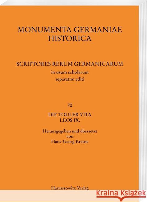 Die Touler Vita Leos IX.  9783447171915 Harrassowitz