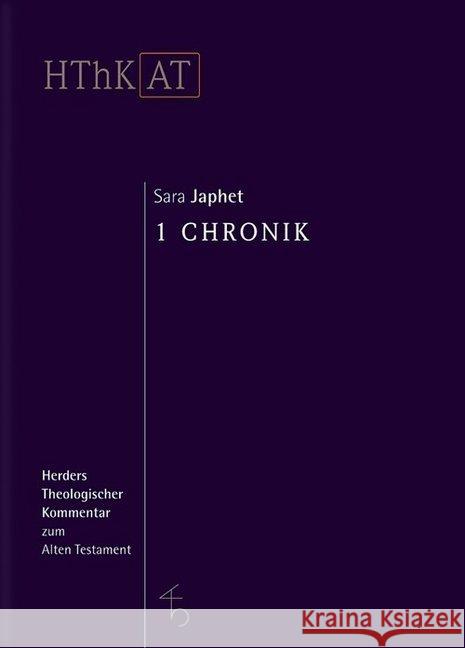1 Chronik  9783451268168 Herder, Freiburg