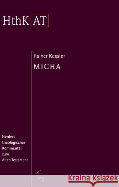 Micha  9783451268496 Herder, Freiburg