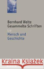 Mensch und Geschichte  9783451292026 Herder, Freiburg