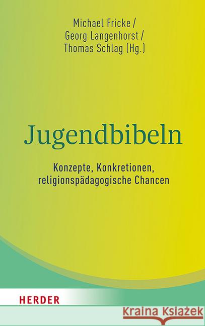 Jugendbibeln - Konzepte, Konkretionen, Religionspadagogische Chancen Dreyer, Martin 9783451386329