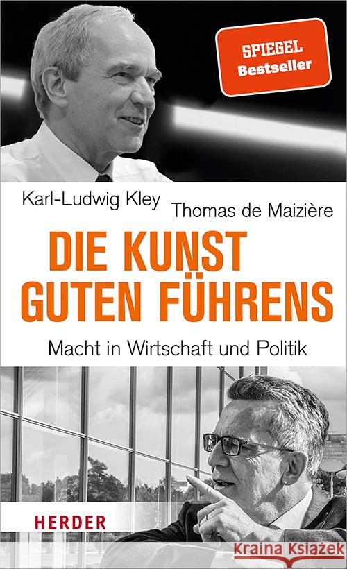 Die Kunst guten Führens Kley, Karl-Ludwig, Maizière, Thomas 9783451387159