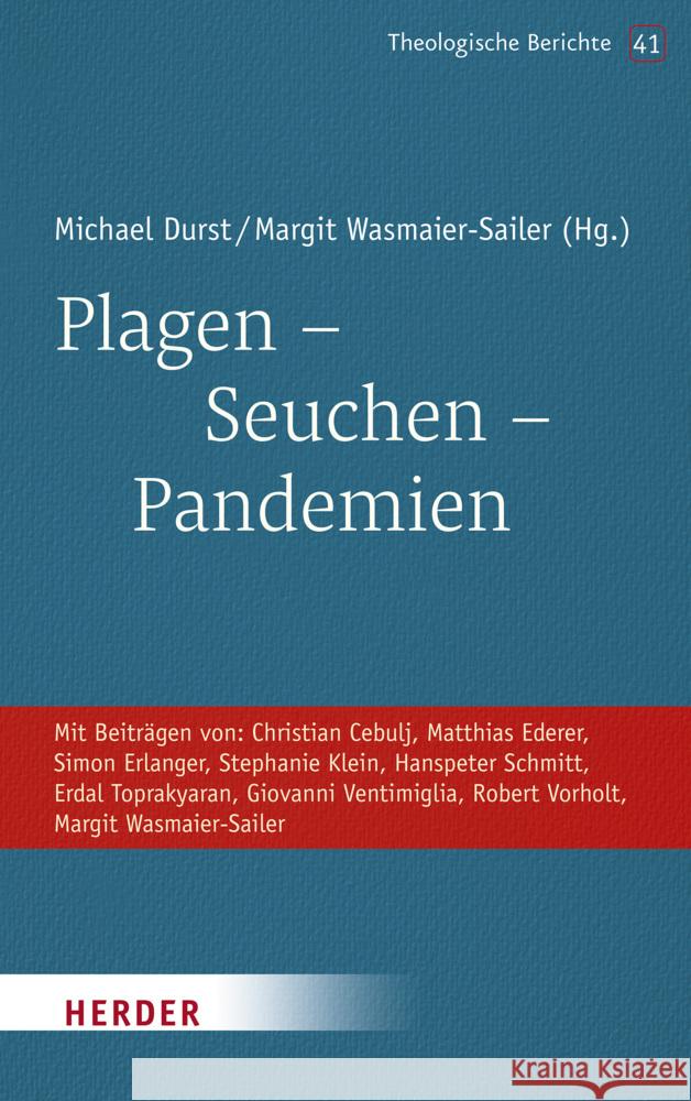 Plagen - Seuchen - Pandemien Christian Cebulj Matthias Ederer Simon Erlanger 9783451391415 Verlag Herder