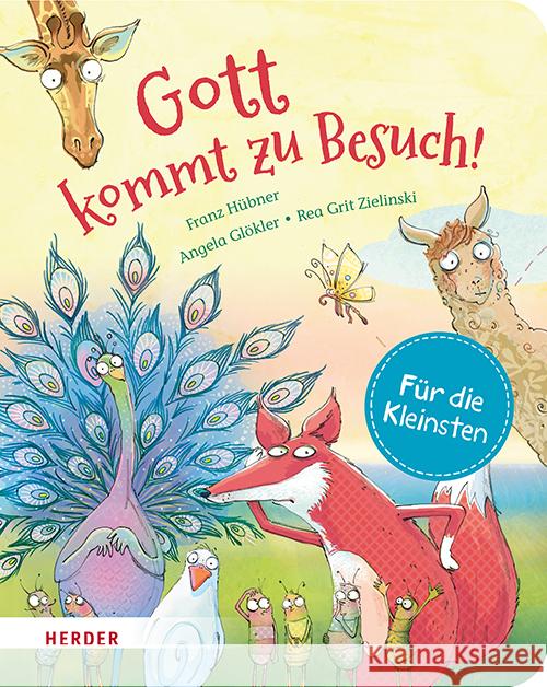 Gott kommt zu Besuch (Pappbilderbuch) Hübner, Franz 9783451717642