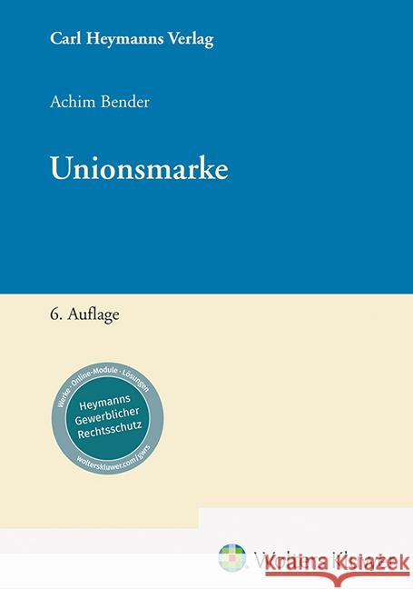 Unionsmarke Bender, Achim 9783452304544