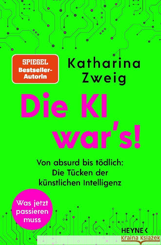 Die KI war's! Zweig, Katharina 9783453218567