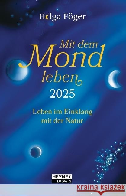 Mit dem Mond leben 2025 Föger, Helga 9783453239395