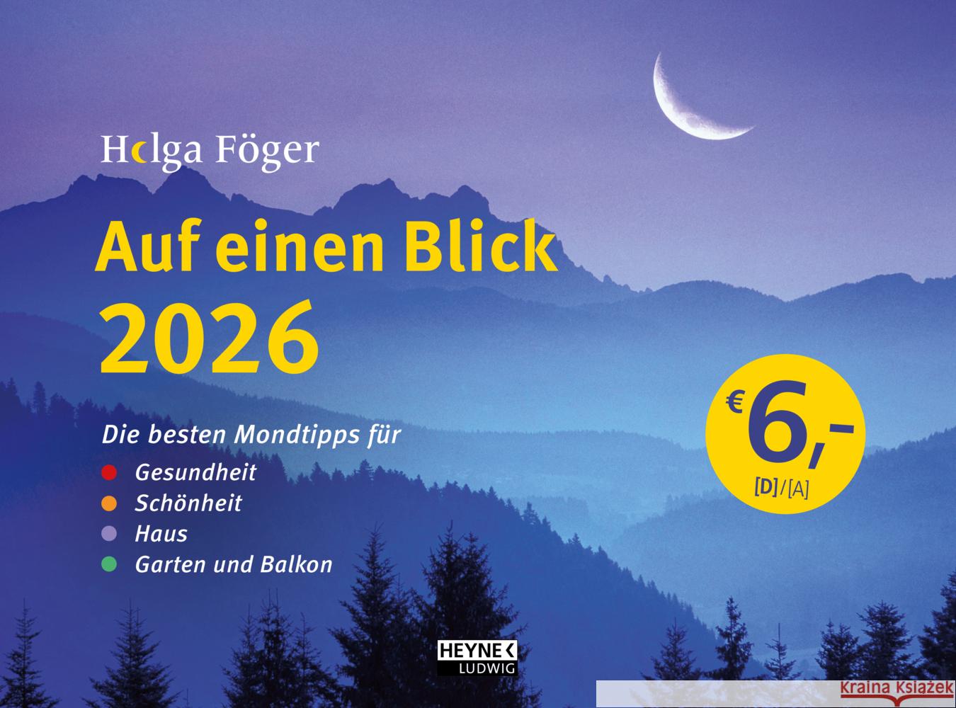 Auf einen Blick 2026 Föger, Helga 9783453239562