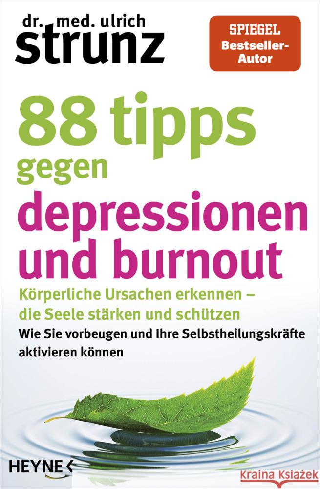 88 Tipps gegen Depressionen und Burnout Strunz, Ulrich 9783453606876