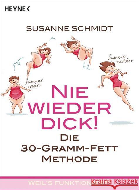 Nie wieder dick! : Die 30g-Fett-Methode - So gelingt`s! Schmidt, Susanne 9783453660311 Heyne
