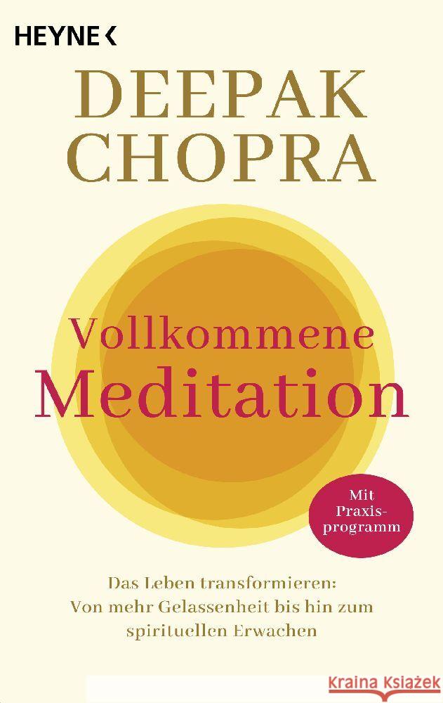 Vollkommene Meditation Chopra, Deepak 9783453704893