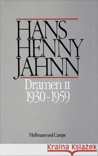 1930-1959 Jahnn, Hans H. Schweikert, Uwe  9783455038378