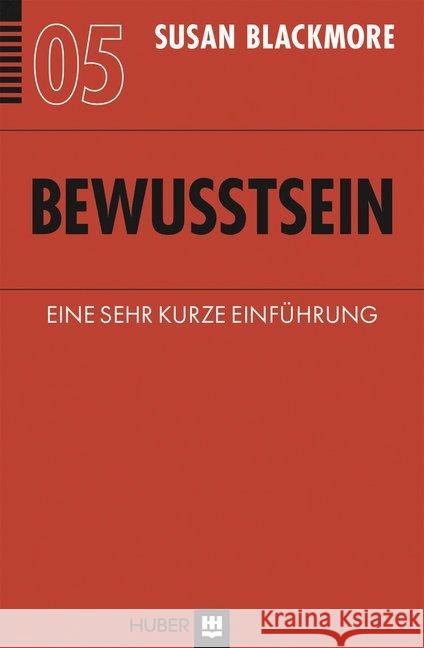 Bewusstsein : Eine sehr kurze Einführung Blackmore, Susan 9783456853253