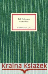 Gethsemane. Schicke Mütze : Zwei Erzählungen Rothmann, Ralf 9783458193548 Insel, Frankfurt