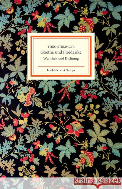 Goethe und Friederike : Wahrheit und Dichtung Stemmler, Theo 9783458194712 Insel Verlag