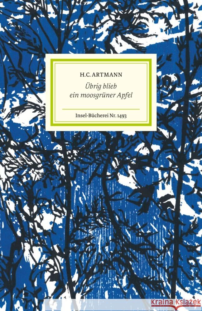 Übrig blieb ein moosgrüner Apfel Artmann, H. C. 9783458194934 Insel Verlag