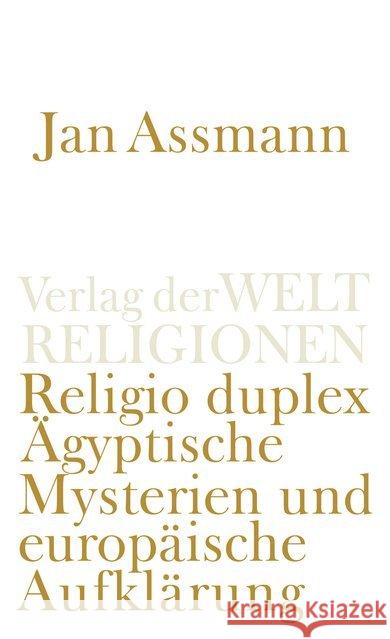 Religio duplex Assmann, Jan 9783458240518