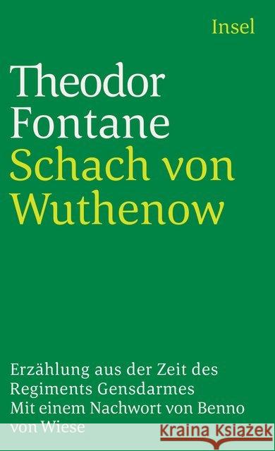 Schach von Wuthenow Fontane, Theodor 9783458325161