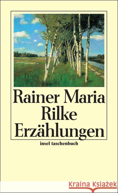 Erzählungen Rilke, Rainer M.   9783458334170 Insel, Frankfurt