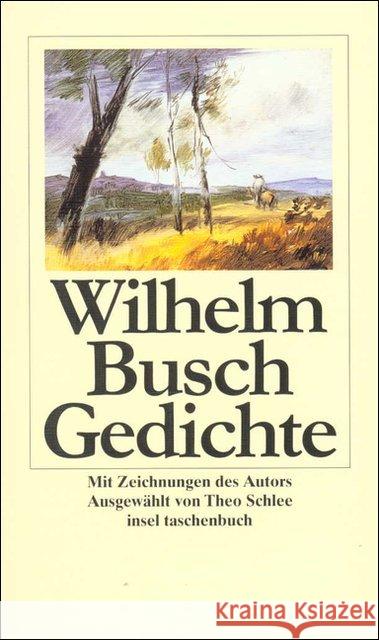 Gedichte Busch, Wilhelm Schlee, Theo  9783458342311 Insel, Frankfurt