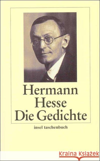 Die Gedichte Hesse, Hermann   9783458344629 Insel, Frankfurt