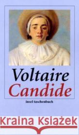 Candide oder Der Optimismus : Roman Voltaire Stackelberg, Jürgen Frhr. von  9783458352105 Insel, Frankfurt
