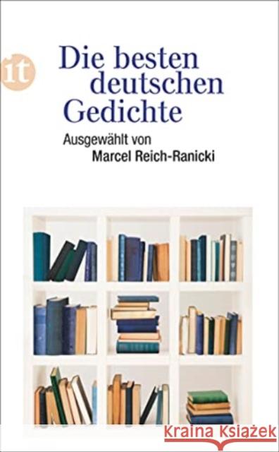 Die besten deutschen Gedichte Marcel Reich-Ranicki 9783458358862