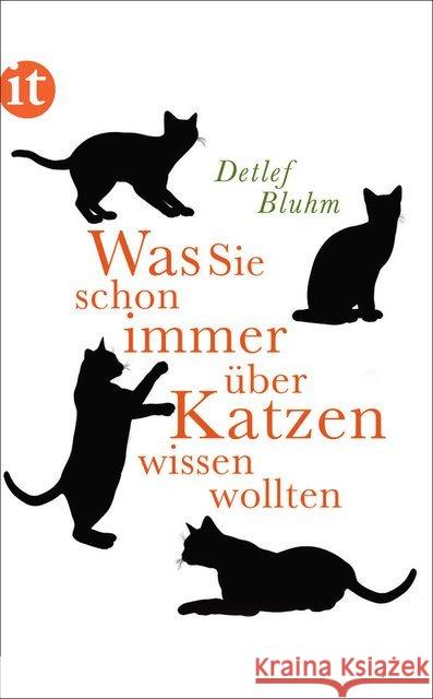 Was Sie schon immer über Katzen wissen wollten : Originalausgabe Bluhm, Detlef 9783458359456 Insel Verlag