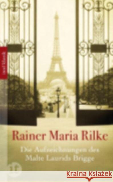 Die Aufzeichnungen des Malte Laurids Brigge Rainer Maria Rilke 9783458362296 Suhrkamp Verlag