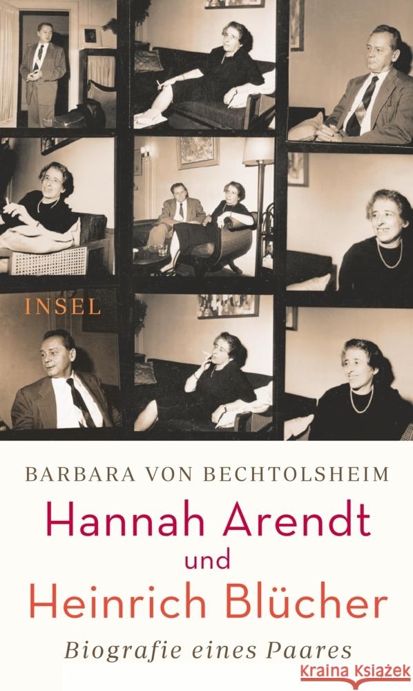 Hannah Arendt und Heinrich Blücher Bechtolsheim, Barbara von 9783458642978 Insel Verlag