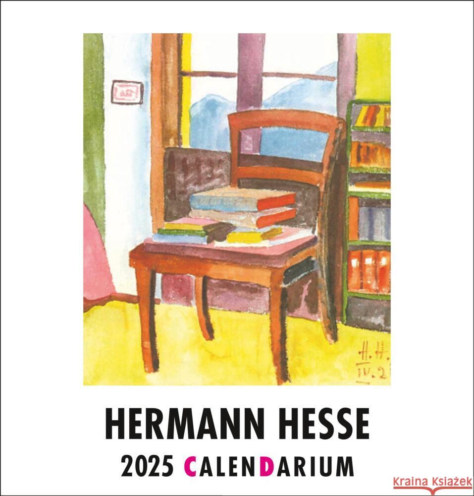 CalenDarium 2025 Hesse, Hermann 9783458644378 Insel Verlag