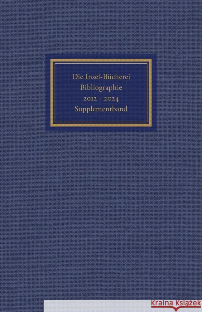 Die Insel-Bücherei Kästner, Herbert 9783458644668