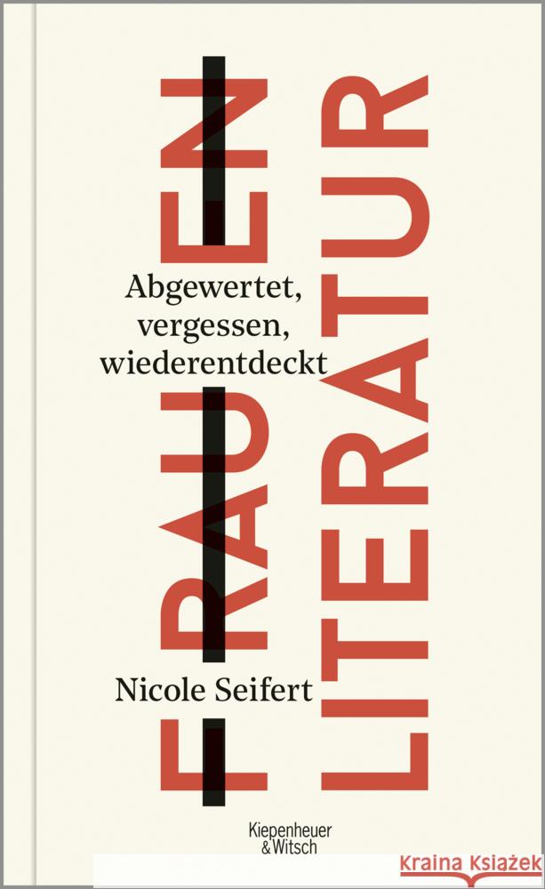 FRAUEN LITERATUR Seifert, Nicole 9783462002362