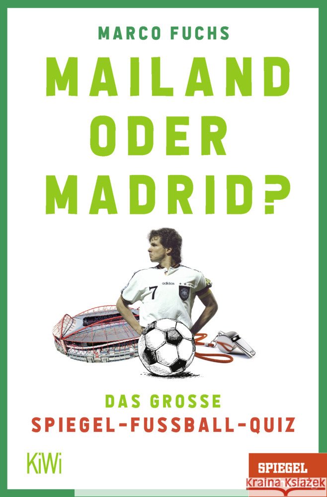 Mailand oder Madrid? Fuchs, Marco 9783462006391