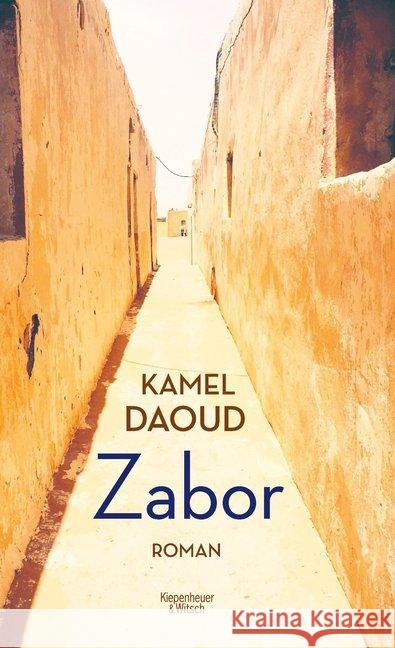 Zabor : Roman Daoud, Kamel 9783462052022