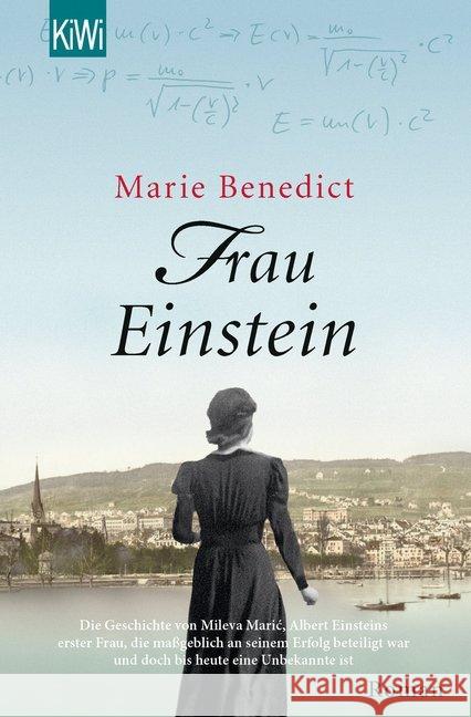 Frau Einstein : Roman Benedict, Marie 9783462053432 Kiepenheuer & Witsch