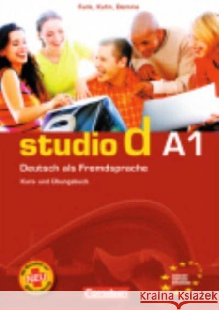 Studio d: Kurs- und Arbeitsbuch A1  9783464207079 Cornelsen Verlag GmbH & Co