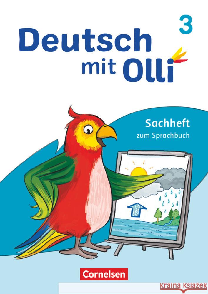 Deutsch mit Olli - Sachhefte 1-4 - Ausgabe 2021 - 3. Schuljahr Patzelt, Susanne, Vaut, Helena, Willems, Bernd 9783464807828 Cornelsen Verlag