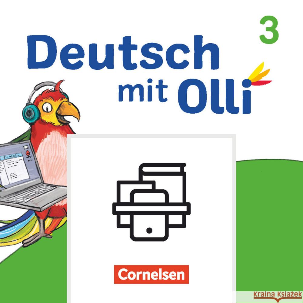 Deutsch mit Olli - Zu allen Ausgaben Sprache und Lesen - Ausgabe 2021 - 3. Schuljahr Bülow, Sandra, Helmes, Sarah 9783464810675 Cornelsen Verlag