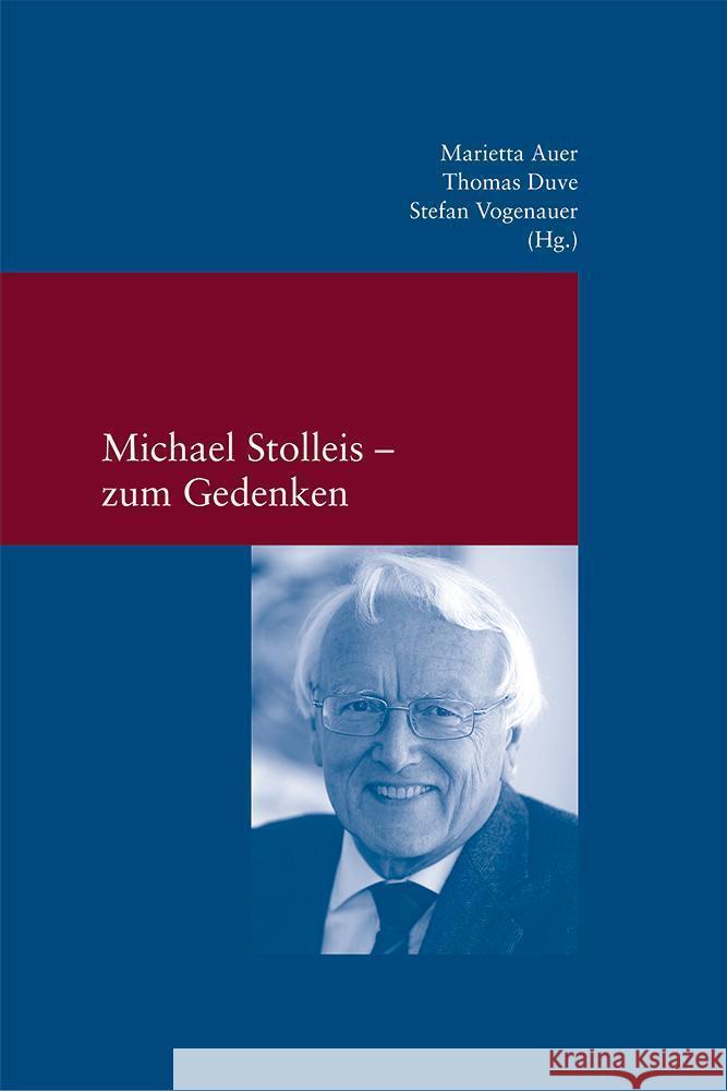 Michael Stolleis - zum Gedenken  9783465046257 Klostermann