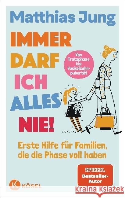 Immer darf ich alles nie! Jung, Matthias, von Wolff, Steffi, von Wolff, Steffi 9783466312276