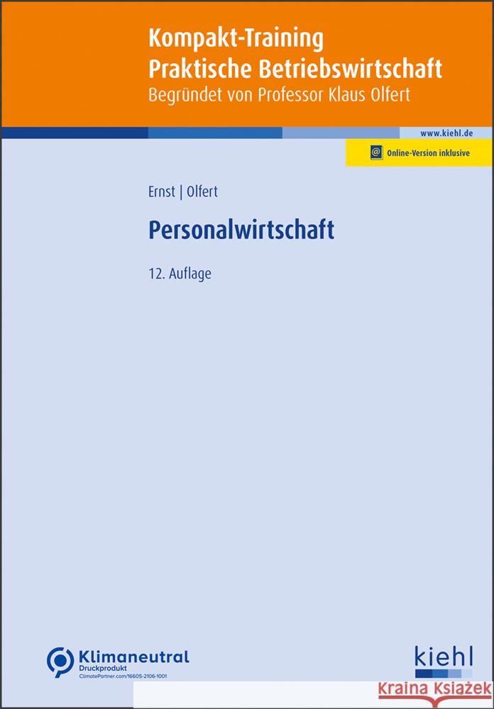 Personalwirtschaft Ernst, Yvonne 9783470104027