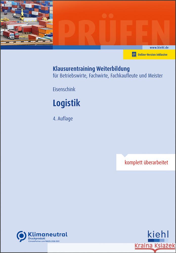 Logistik Eisenschink, Christian 9783470646541 Kiehl