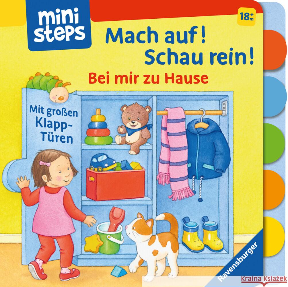 ministeps: Mach auf! Schau rein! Bei mir zu Hause Tünner,  Klara 9783473301805 Ravensburger Verlag